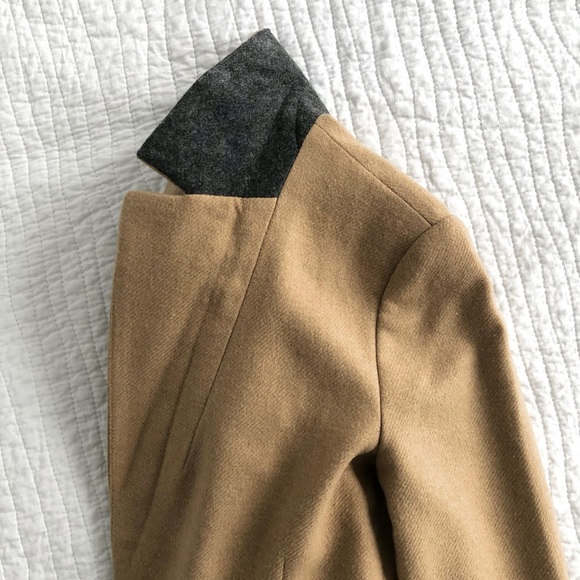 Gap Beige/Tan Wool Blazer Jacket - Picture 9 of 10